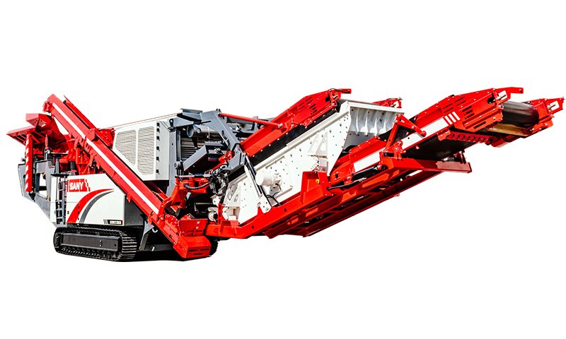 Sany SCIM1213REC6 Electric-driven Mobile Impact Crusher - Sany Mobile Crusher